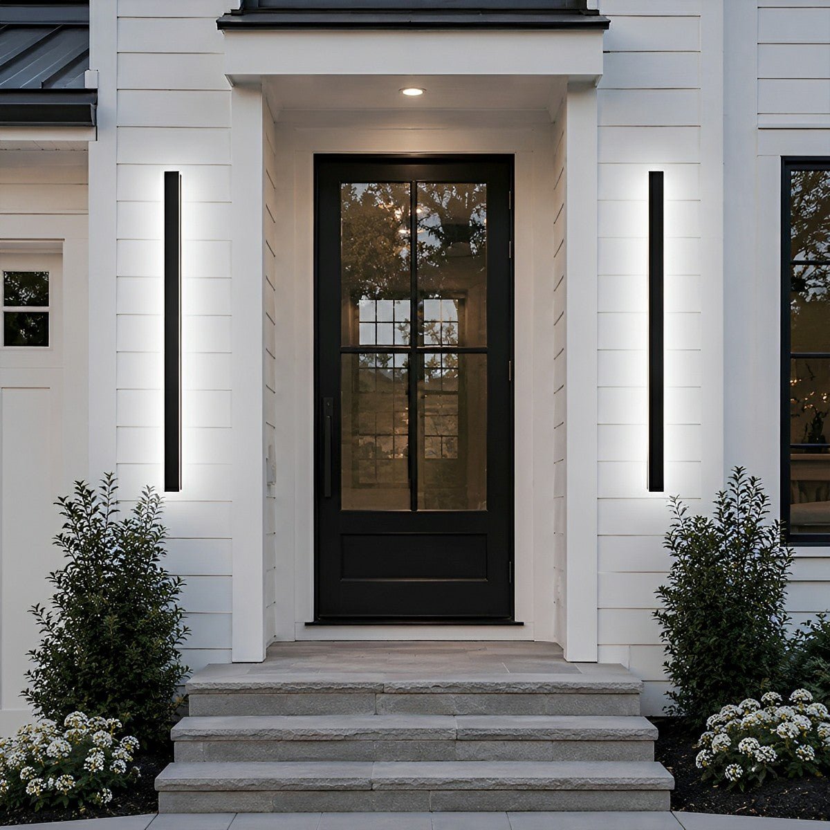 Waterproof Modern LED Long Strip Outdoor Wall Porch Lights - Flyachilles