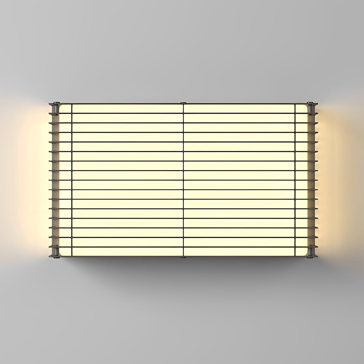 Waterproof Modern Louvered LED Outdoor Wall Light - Flyachilles