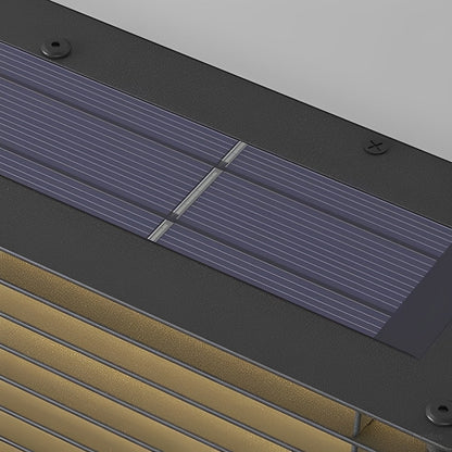 Waterproof Modern Louvered LED Outdoor Wall Light - Flyachilles