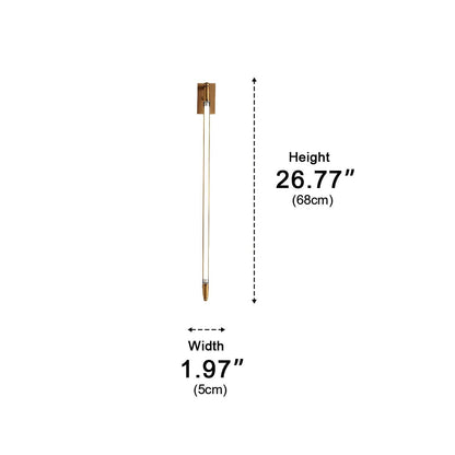 Waterproof Modern Minimalist Rotatable Long Strip LED Wall Sconces - Flyachilles
