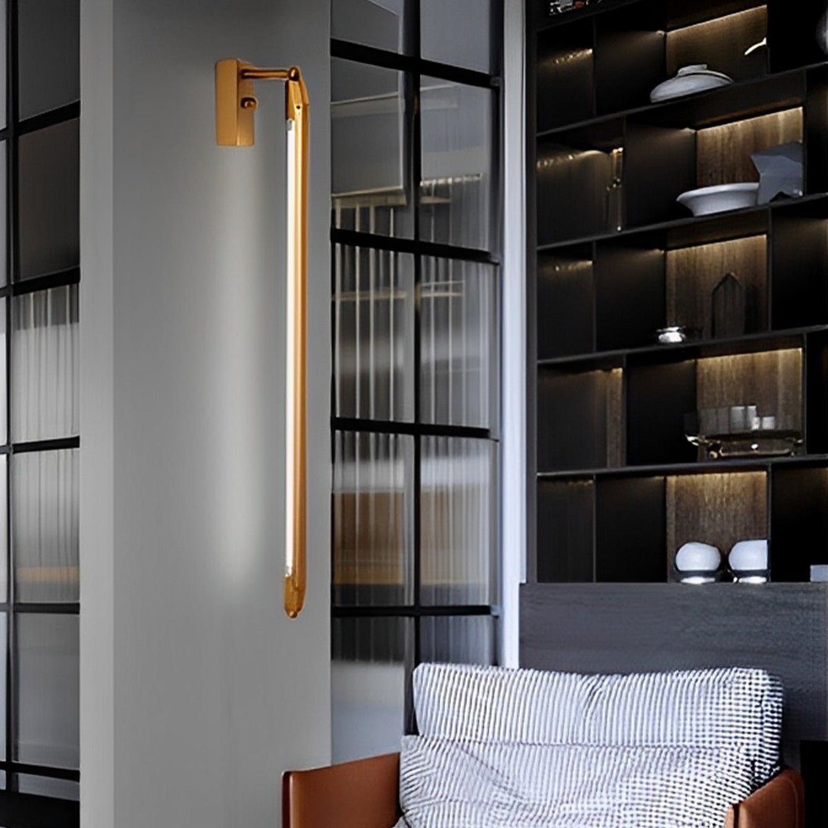 Waterproof Modern Minimalist Rotatable Long Strip LED Wall Sconces - Flyachilles