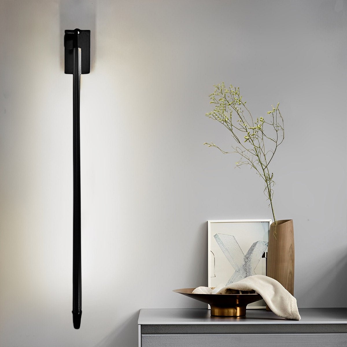 Waterproof Modern Minimalist Rotatable Long Strip LED Wall Sconces - Flyachilles