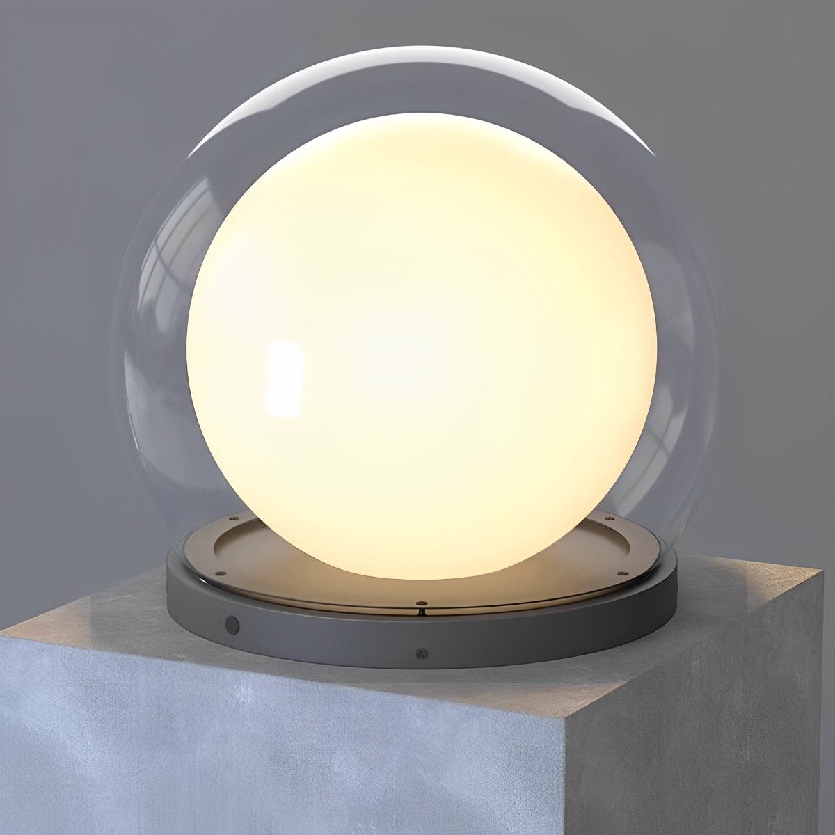 Waterproof Modern Moon Bubble Post Light Landscape Light - Flyachilles