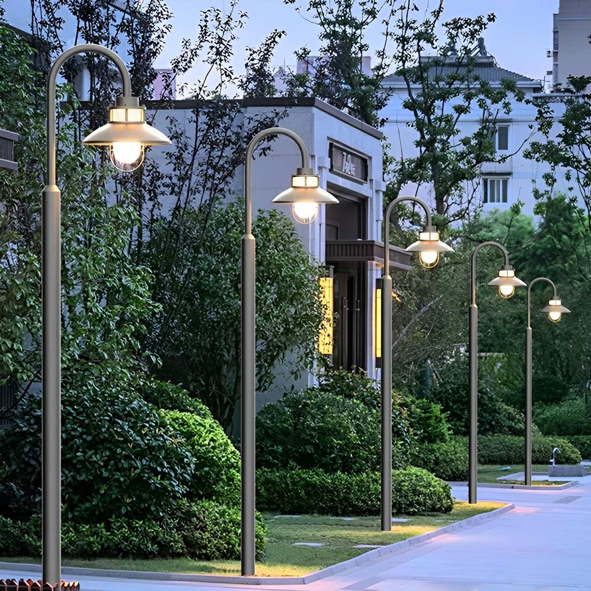 Waterproof Modern Outdoor Lantern Pathway Street Lights - Flyachilles