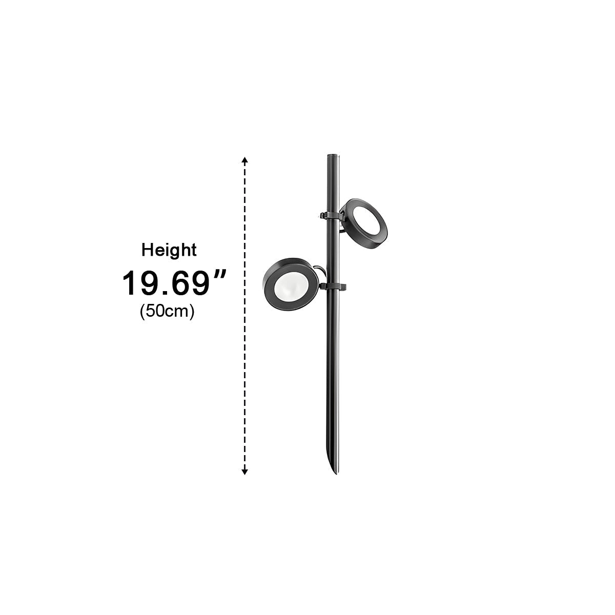 Waterproof Modern Outdoor Pathway Street Pole Lights - Flyachilles