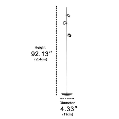 Waterproof Modern Outdoor Pathway Street Pole Lights - Flyachilles