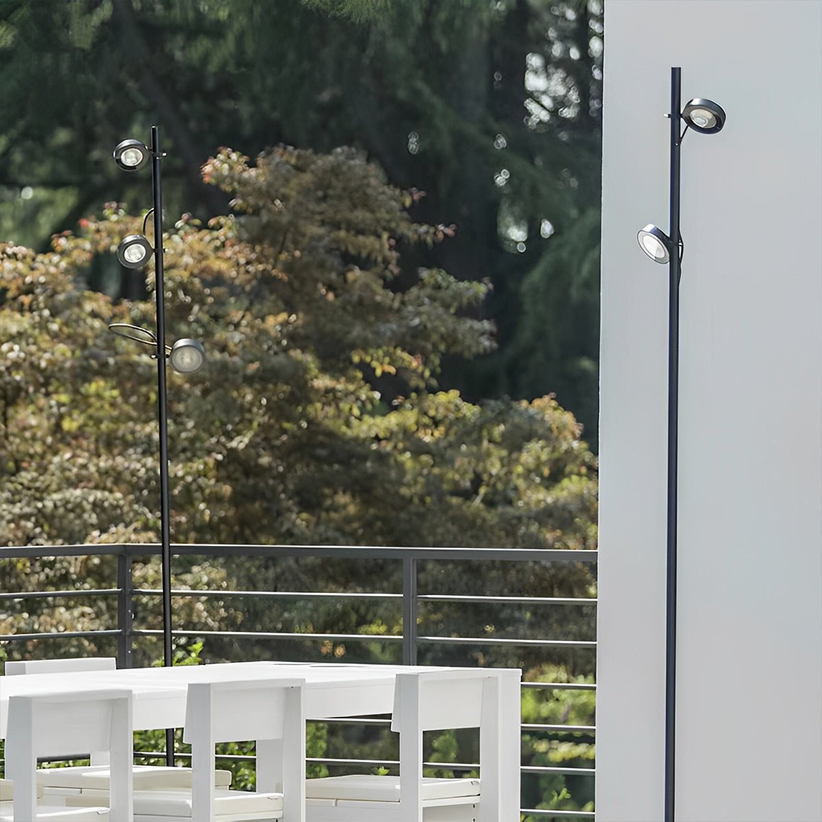 Waterproof Modern Outdoor Pathway Street Pole Lights - Flyachilles