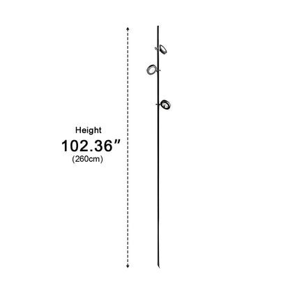 Waterproof Modern Outdoor Pathway Street Pole Lights - Flyachilles