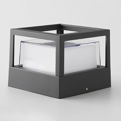 Waterproof Modern Square Outdoor Post Cap Light Fence Landscape Light - Flyachilles
