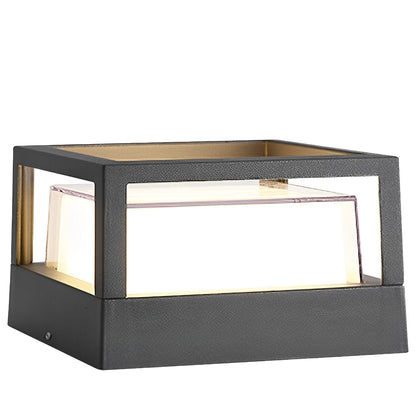 Waterproof Modern Square Outdoor Post Cap Light Fence Landscape Light - Flyachilles