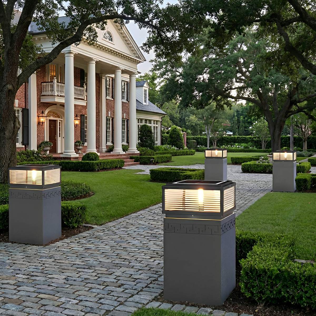 Waterproof Modern Square Outdoor Post Lights Fence Pillar Light - Flyachilles
