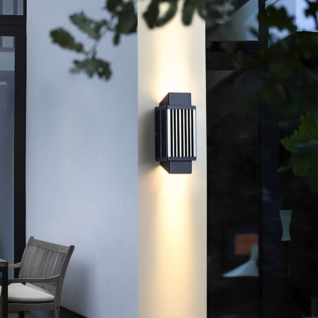 Waterproof Modern Up and Down Minimalist Outdoor LED Wall Lights - Flyachilles