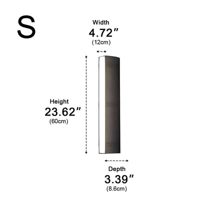 Waterproof Modern Up&amp;Down 3 - Side Long Strip Outdoor Porch LED Wall Lights - Flyachilles