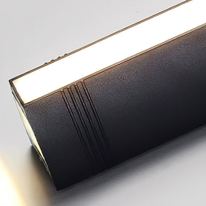 Waterproof Modern Up&amp;Down 3 - Side Long Strip Outdoor Porch LED Wall Lights - Flyachilles