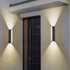 Waterproof Modern Up&Down 3 - Side Long Strip Outdoor Porch LED Wall Lights - Flyachilles