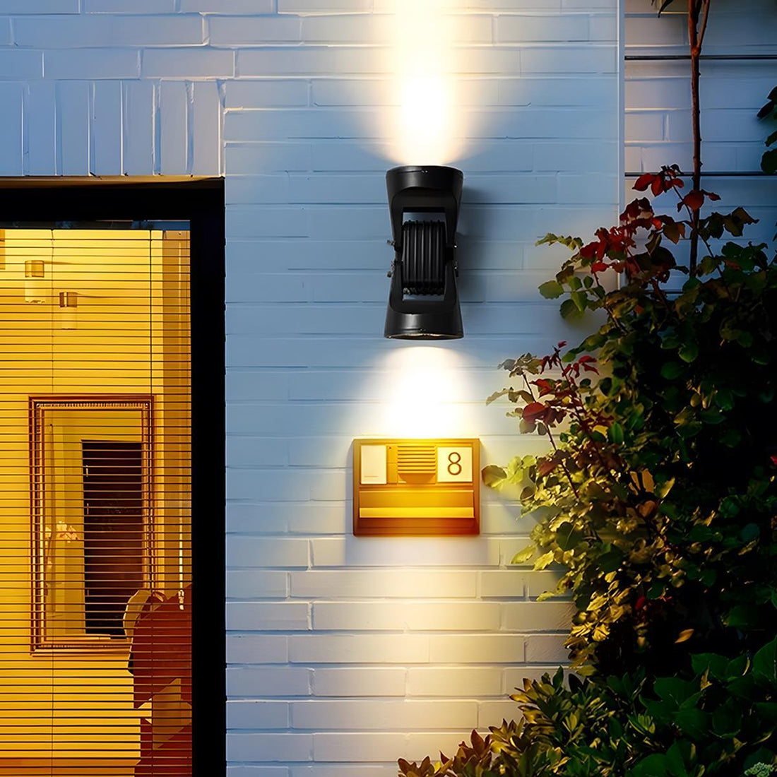 Waterproof Outdoor Adjustable Up and Down LED Exterior Wall Lights Spotlight - Flyachilles