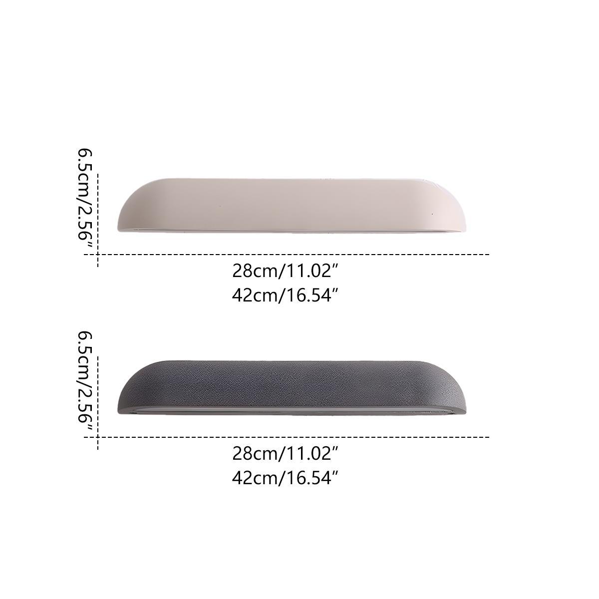 Waterproof Outdoor Cement Curved Dom LED Porch Light Exterior Wall Lights - Flyachilles