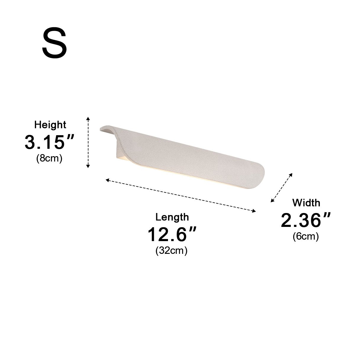 Waterproof Outdoor Cement Curved Tiles LED Porch Wall Lights - Flyachilles