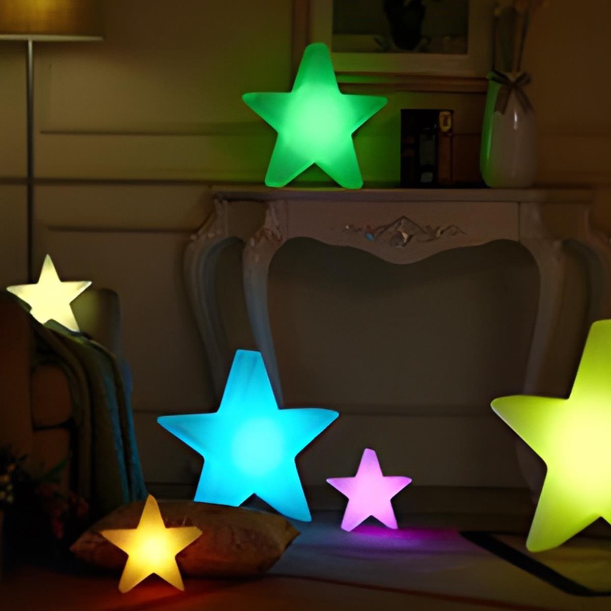 Waterproof Outdoor Christmas Star 16 Color RGB Dimmable LED Pendant Lights - Flyachilles