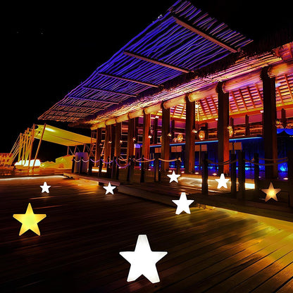 Waterproof Outdoor Christmas Star 16 Color RGB Dimmable LED Pendant Lights - Flyachilles