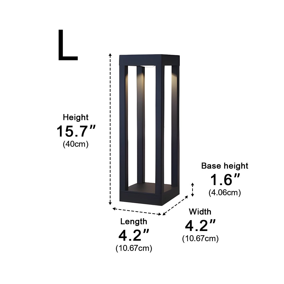 Waterproof Outdoor Garden LED Lawn Lamp Bollard Path Lights - Flyachilles
