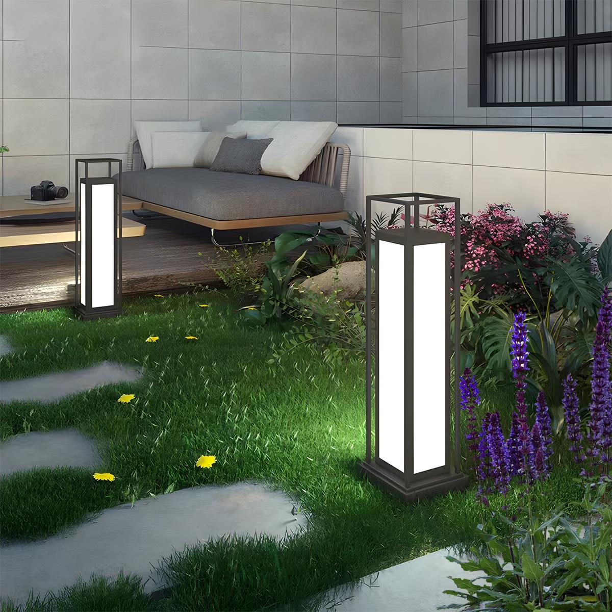 Waterproof Outdoor Post Lights LED Garden Lights Deck Light - Flyachilles