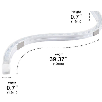 Waterproof Outdoor Recessed LED Linear Light Flexible Wall Washer DC24V - Flyachilles