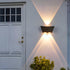 Waterproof Outdoor Up and Down 3 - LED Exterior Wall Washer Lights - Flyachilles