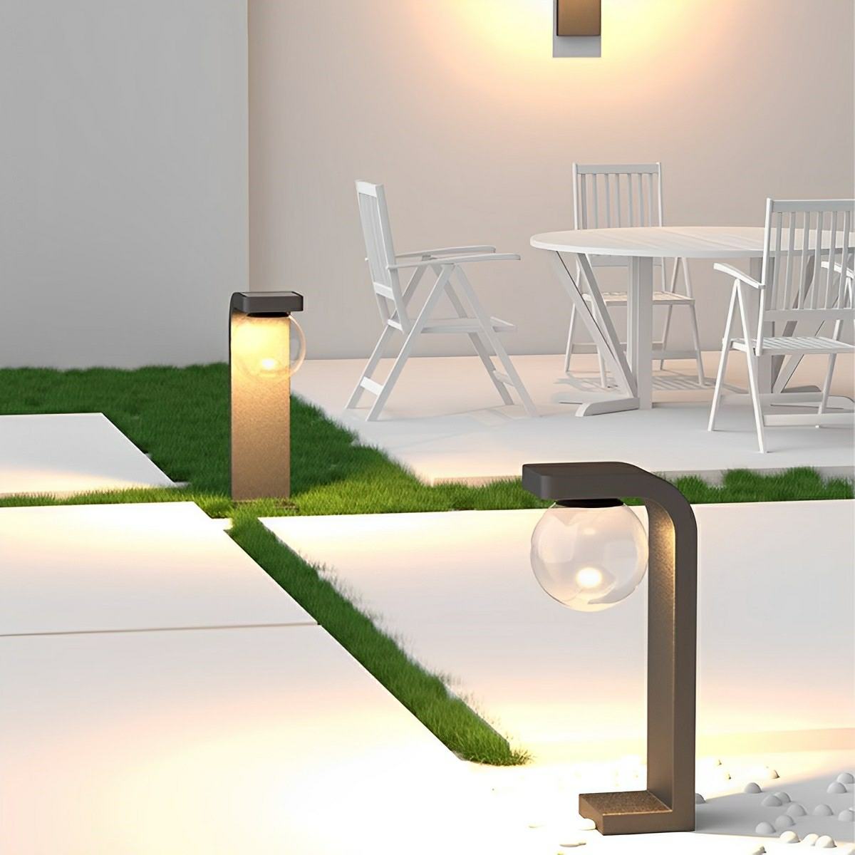 Waterproof Rectangular Globe Outdoor LED Landscape Lawn Lights - Flyachilles
