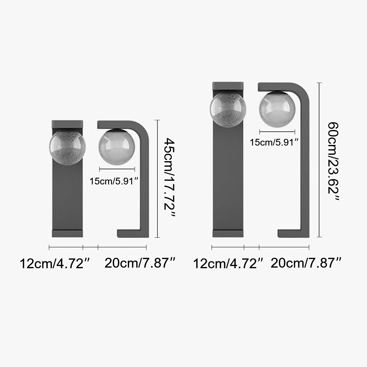 Waterproof Rectangular Globe Outdoor LED Landscape Lawn Lights - Flyachilles
