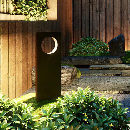 Waterproof Rectangular Ring Hollow Outdoor LED Landscape Lawn Lights - Flyachilles