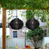 Waterproof Round Rattan Outdoor Lanterns Pendant Lights - Flyachilles