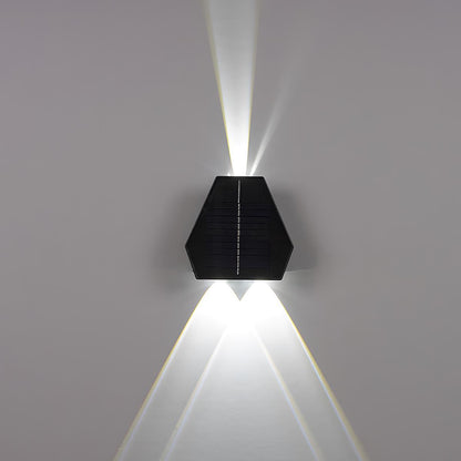 Waterproof Solar Aircraft Outdoor Up and Down Exterior Wall Washer Lights - Flyachilles