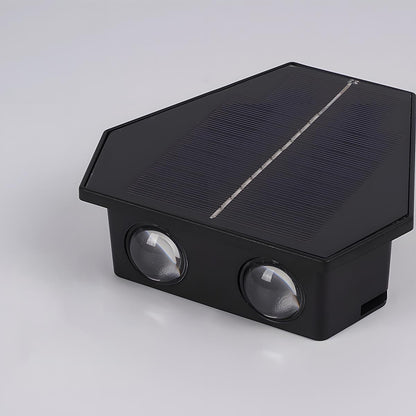 Waterproof Solar Aircraft Outdoor Up and Down Exterior Wall Washer Lights - Flyachilles