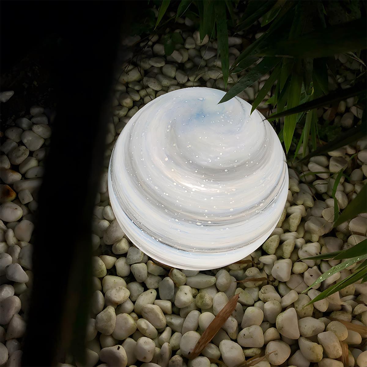 Waterproof Solar Globe Planet LED Outdoor Landscape Lighting - Flyachilles