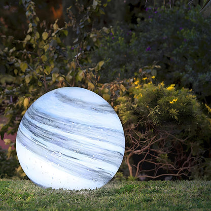 Waterproof Solar Globe Planet LED Outdoor Landscape Lighting - Flyachilles
