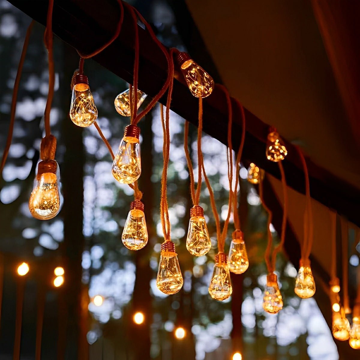 Waterproof Solar LED Outdoor String Lights - Flyachilles