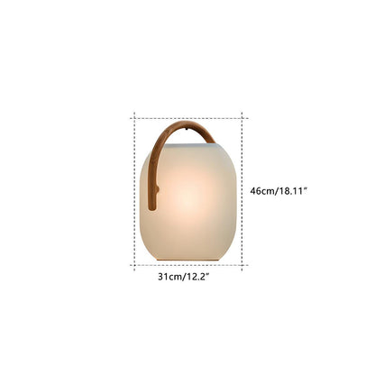 Waterproof Solar Oval Outdoor Tabletop Lamp Lanterns - Flyachilles