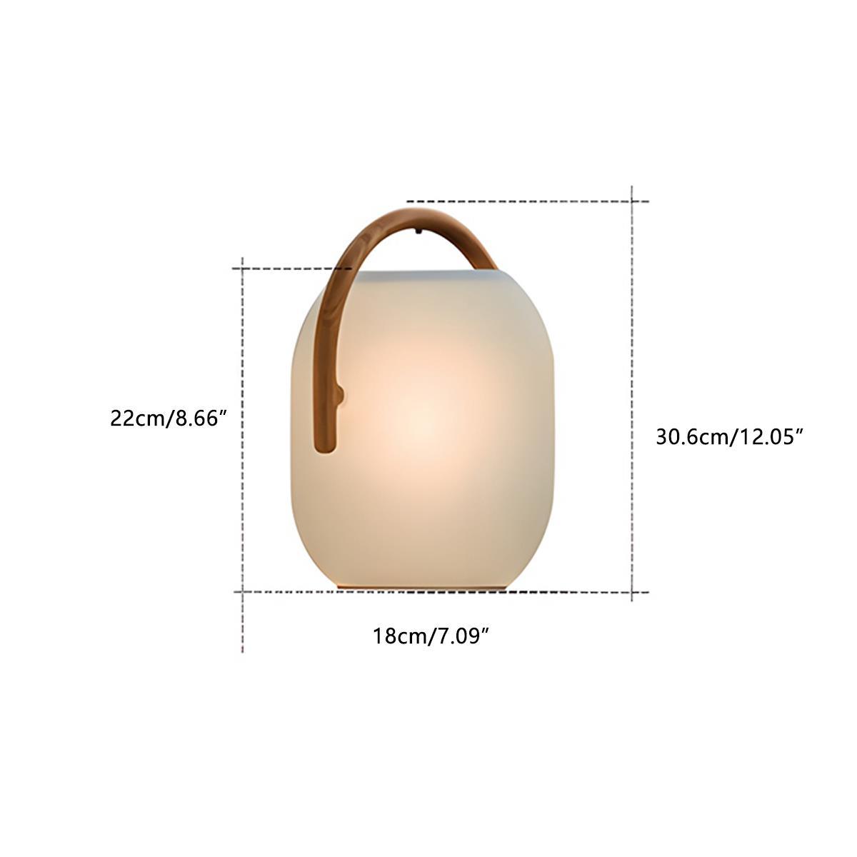 Waterproof Solar Oval Outdoor Tabletop Lamp Lanterns - Flyachilles