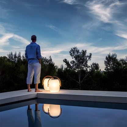 Waterproof Solar Oval Outdoor Tabletop Lamp Lanterns - Flyachilles