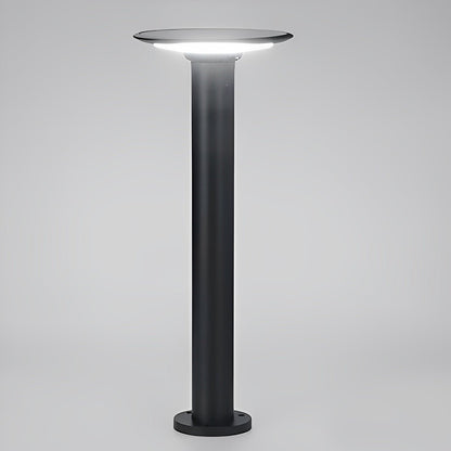 Waterproof Solar Round UFO Shaped LED Path Lights Outdoor Post Lights - Flyachilles