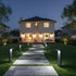 Waterproof Solar Side Standing LED Outdoor Post Lights Pathway Lights - Flyachilles