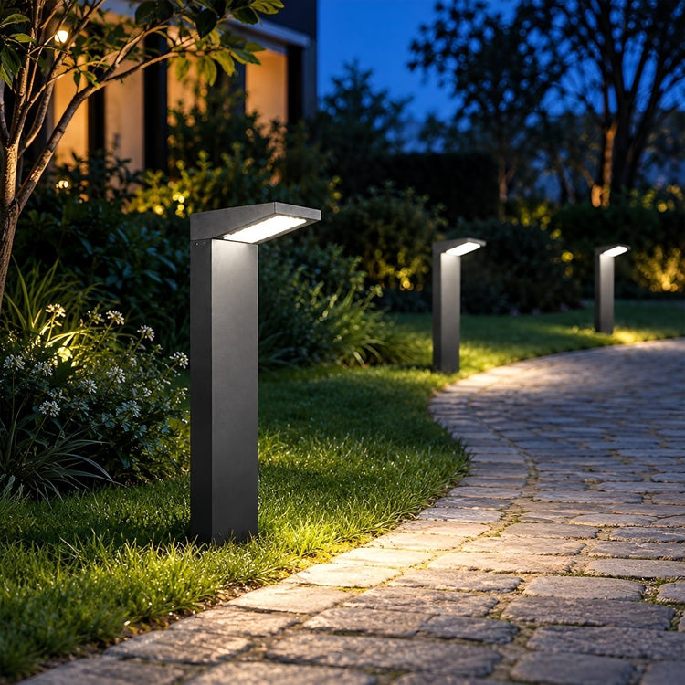 Waterproof Solar Side Standing LED Outdoor Post Lights Pathway Lights - Flyachilles