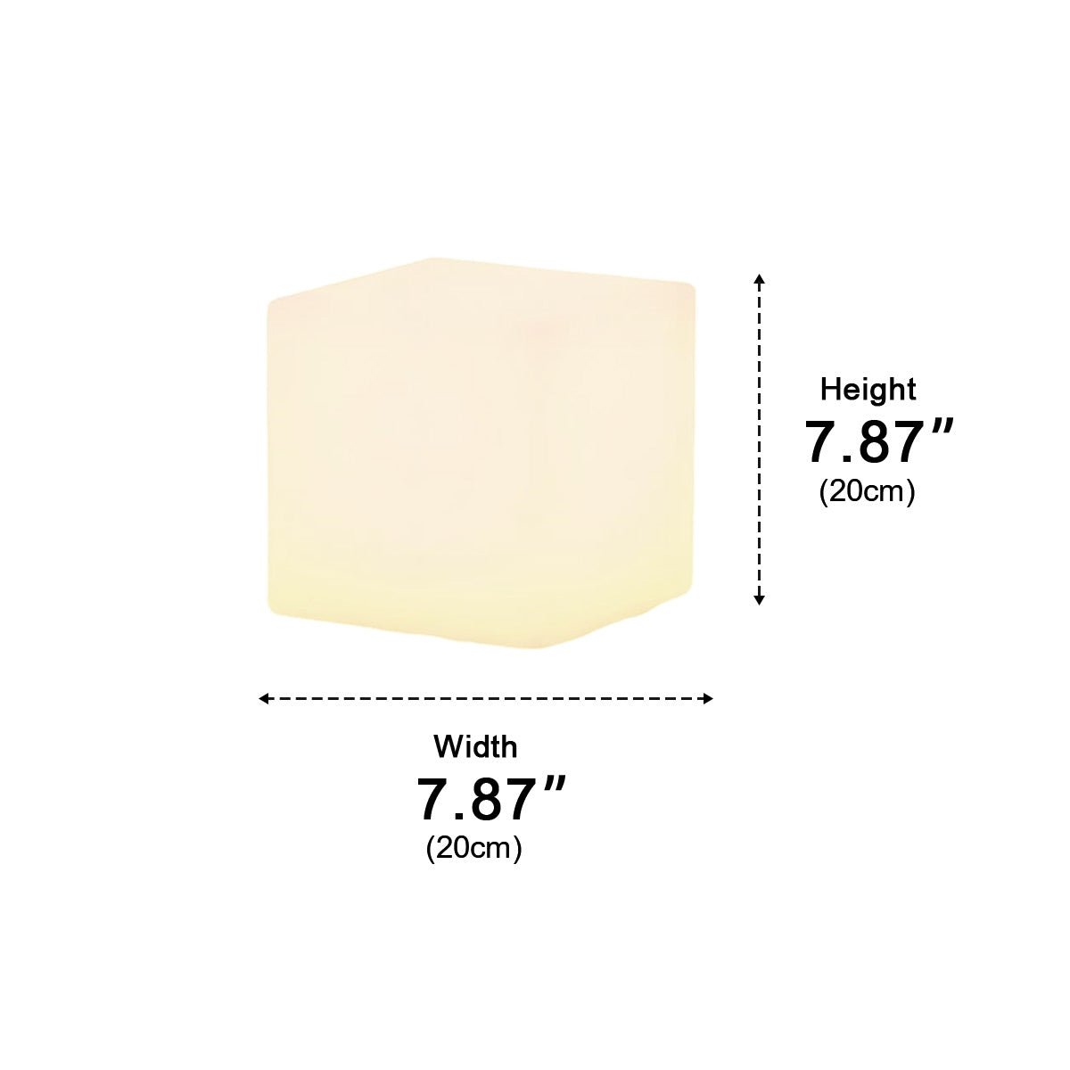 Waterproof Square Cube LED Outdoor Landscape Lighting - Flyachilles