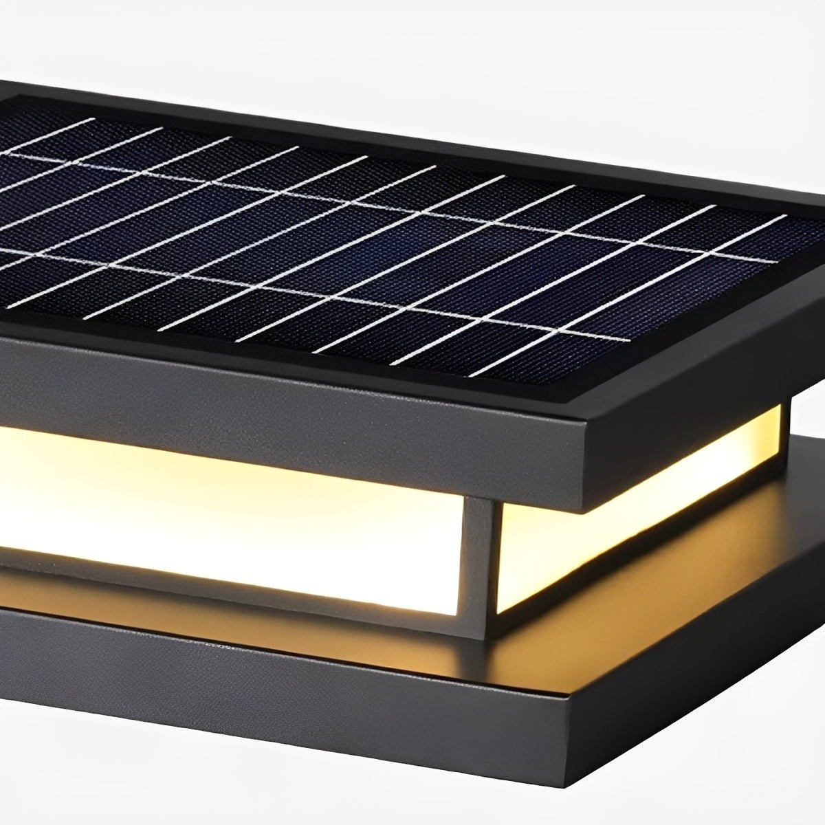 Waterproof Square Stainless Steel LED Outdoor Post Cap Light - Flyachilles