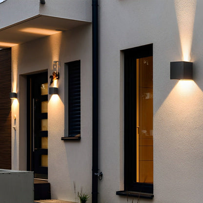 Waterproof Up and Down LED Outdoor Wall Sconces - Flyachilles