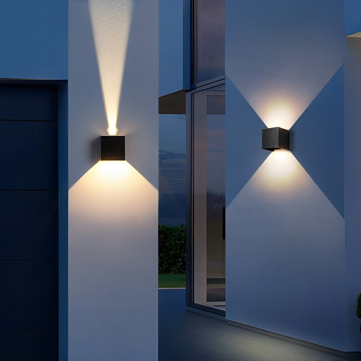 Waterproof Up and Down LED Outdoor Wall Sconces - Flyachilles