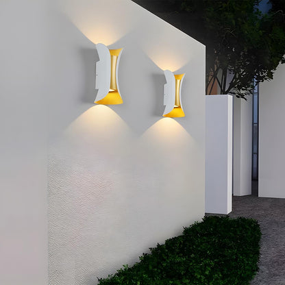 Waterproof Up and Down Lights LED Modern Outdoor Wall Sconce - Flyachilles