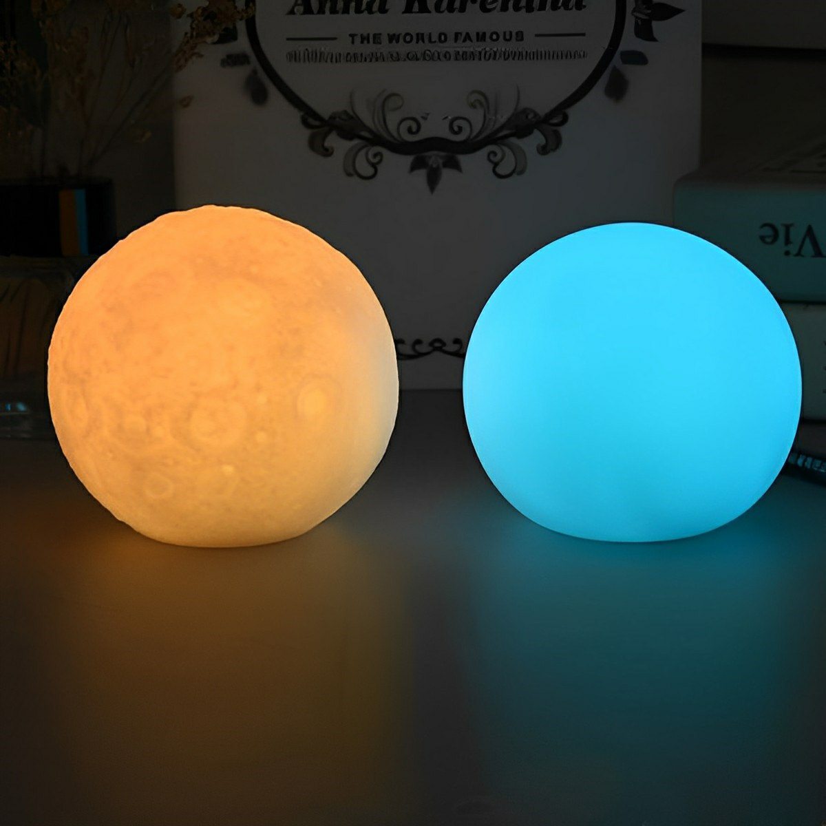Waterproof Water Floating RGB Outdoor Moon LED Ball Light Rechargeable - Flyachilles