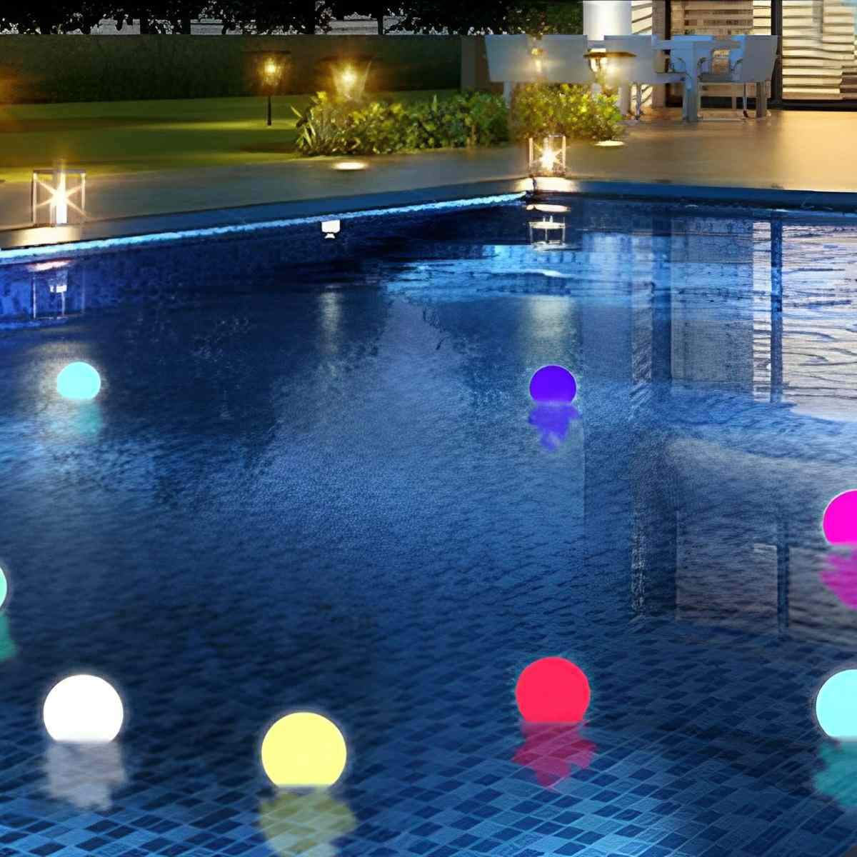 Waterproof Water Floating RGB Outdoor Moon LED Ball Light Rechargeable - Flyachilles